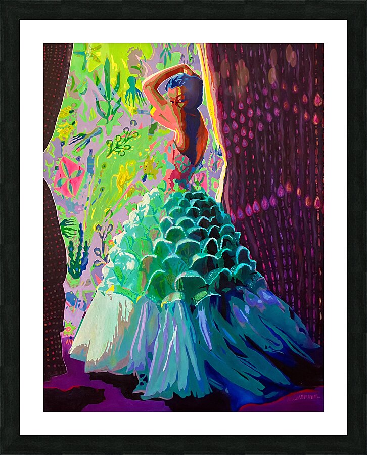 Sea Goddess  Picture Frame print