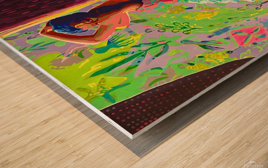 Sea Goddess  Wood print