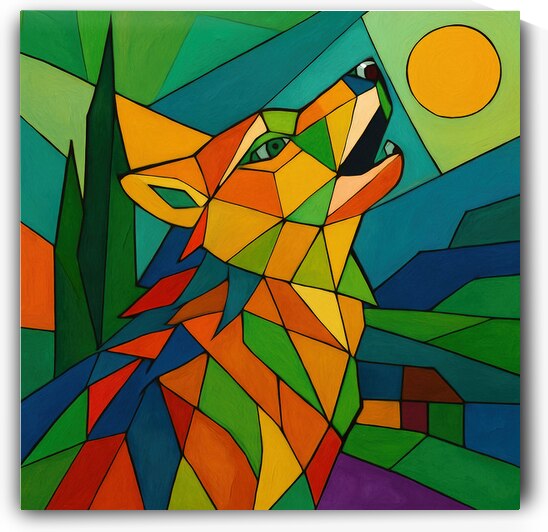 Cubist Wolfs Song by HAMON