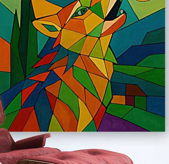 Cubist Wolfs Song by HAMON