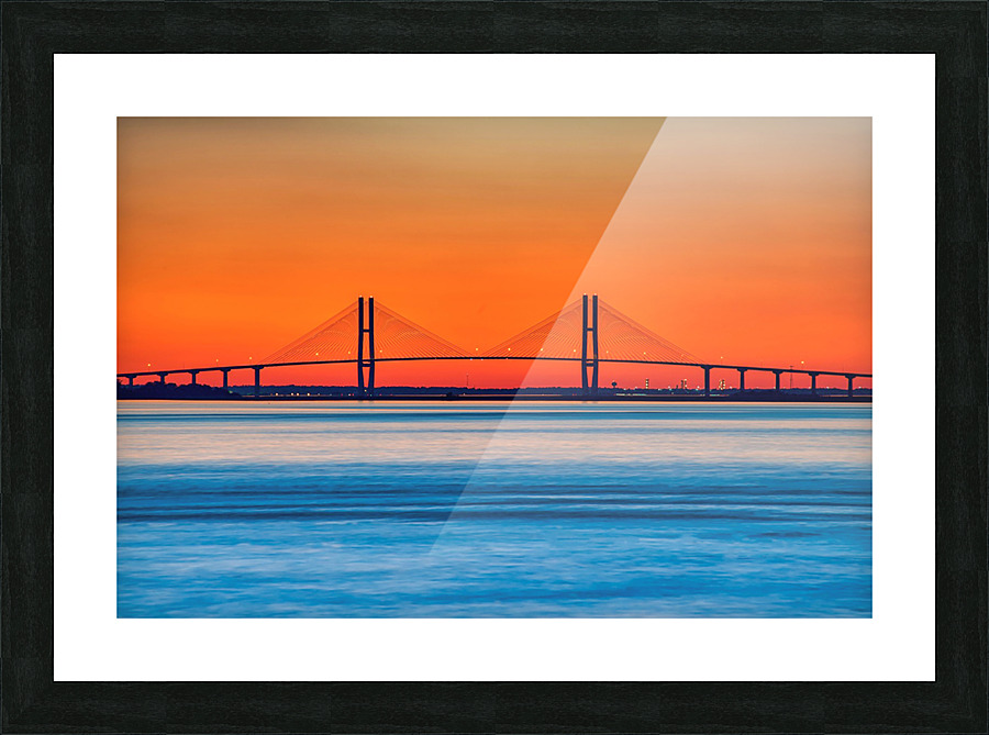 St Simon Island Picture Frame print