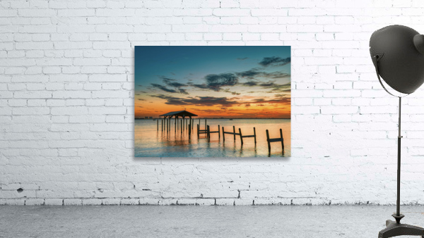  MELBOURNE CAUSEWAY SUNSET  Wall Preview