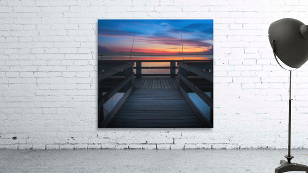 Lake Washington Sunset Wall Preview