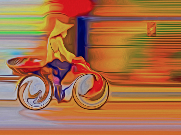 the constant joys of Hanois always on pedal power Digital Download