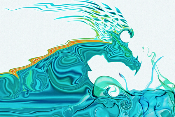 water dragon Digital Download