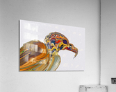 Synaptic Fantastic Bird of Prey Acrylic Print
