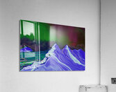 kokaneon aurora score  Impression acrylique