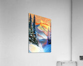 monashee mind tricks : landscape orientation  Impression acrylique