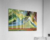 spring in the selkirks Acrylic Print