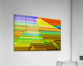 sun up in the paris of the praries Acrylic Print