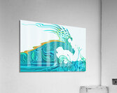 water dragon Acrylic Print