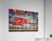 out the window Indo high speed cola conundrum Acrylic Print