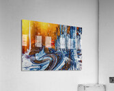 out of the burn and into the berms Acrylic Print