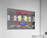 Indigenous algorithmics rising Acrylic Print