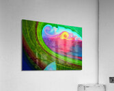 look to the horizon at first light Landscape Acrylic Print