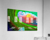 look to the horizon at first light Acrylic Print