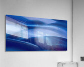 minus 40 midnight moon dust panoramic orientation Acrylic Print