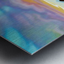 spaces in between Metal print