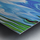 Pause for reflection : landscape orientation Metal print