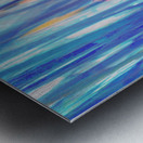 true blue bambooster Metal print