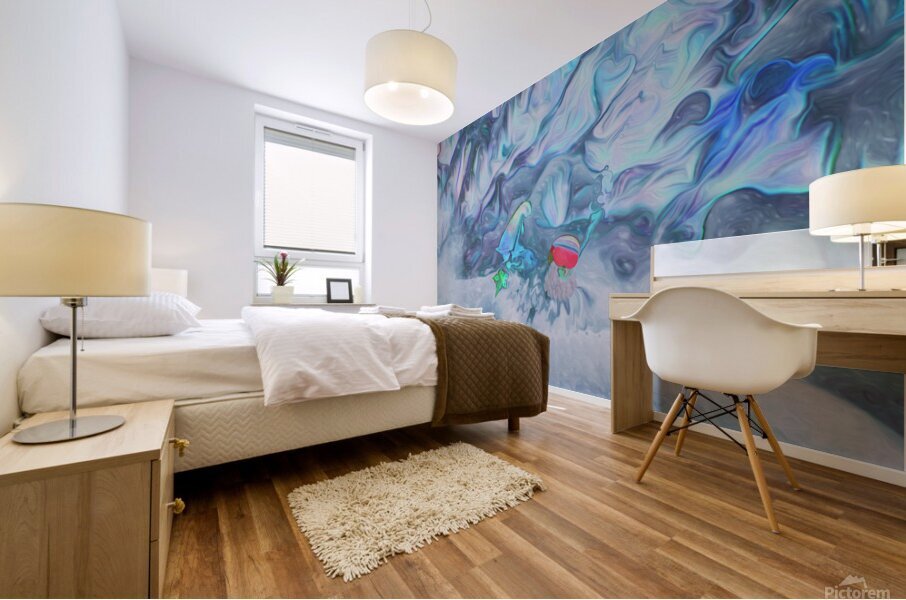 rolling in the deep Mural print