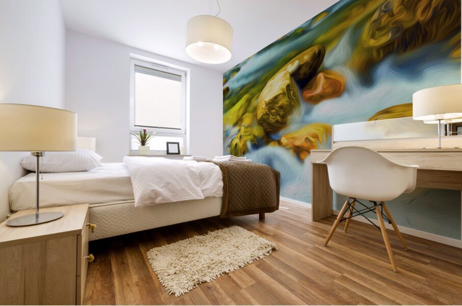 kootenai time iquid assets Mural print