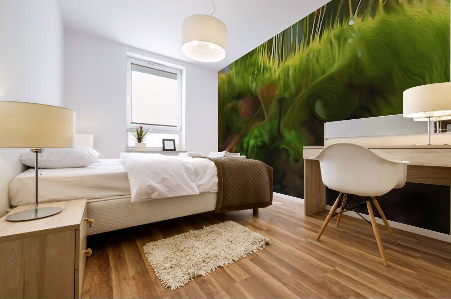 magic underfoot Mural print