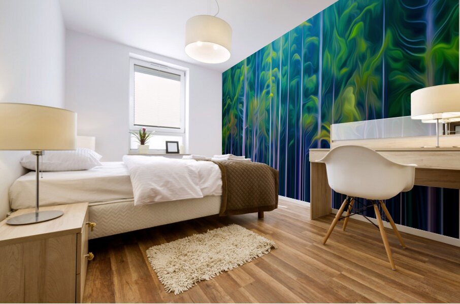 perfect perch Mural print