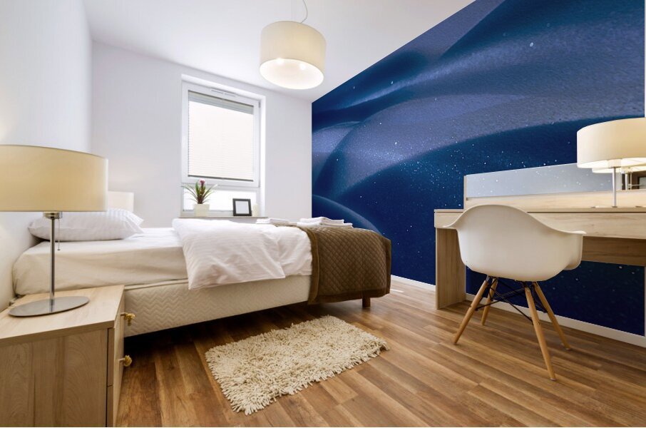minus 40 midnight moon dust Impression murale