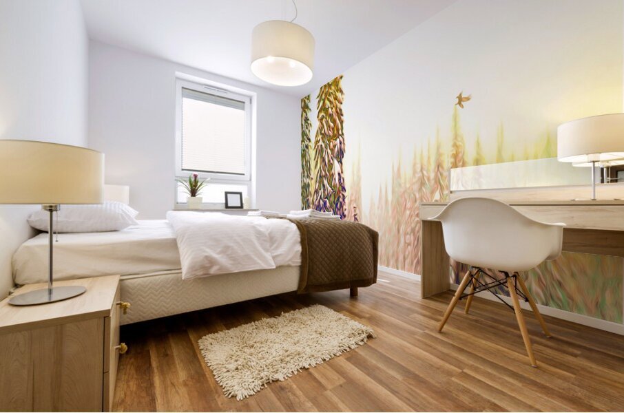 tricksters glow : landscape orientation Mural print