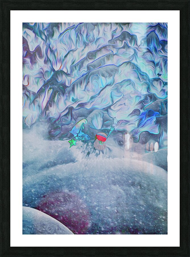 rolling in the deep Picture Frame print