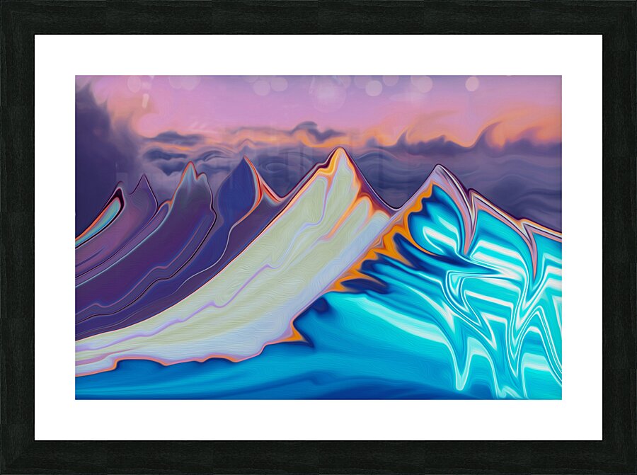 beyond the frines Picture Frame print