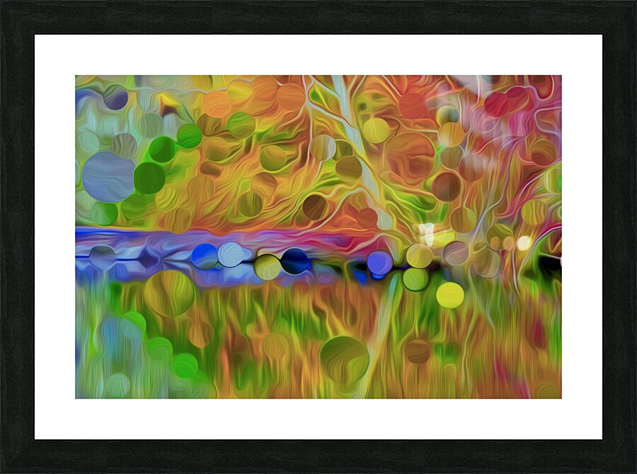 bubblegum tree bonanza Picture Frame print