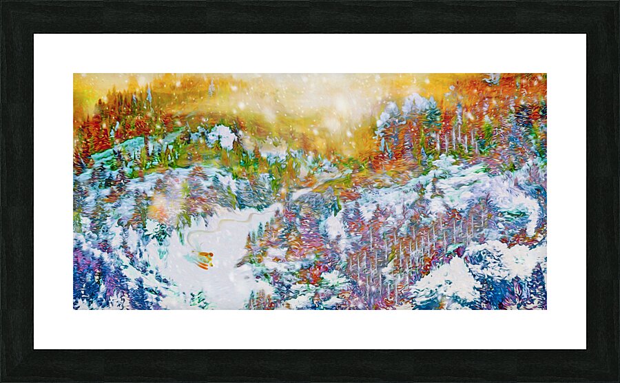 early morning ecstacy Picture Frame print