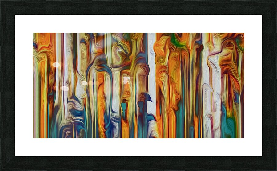 alders and elders Picture Frame print