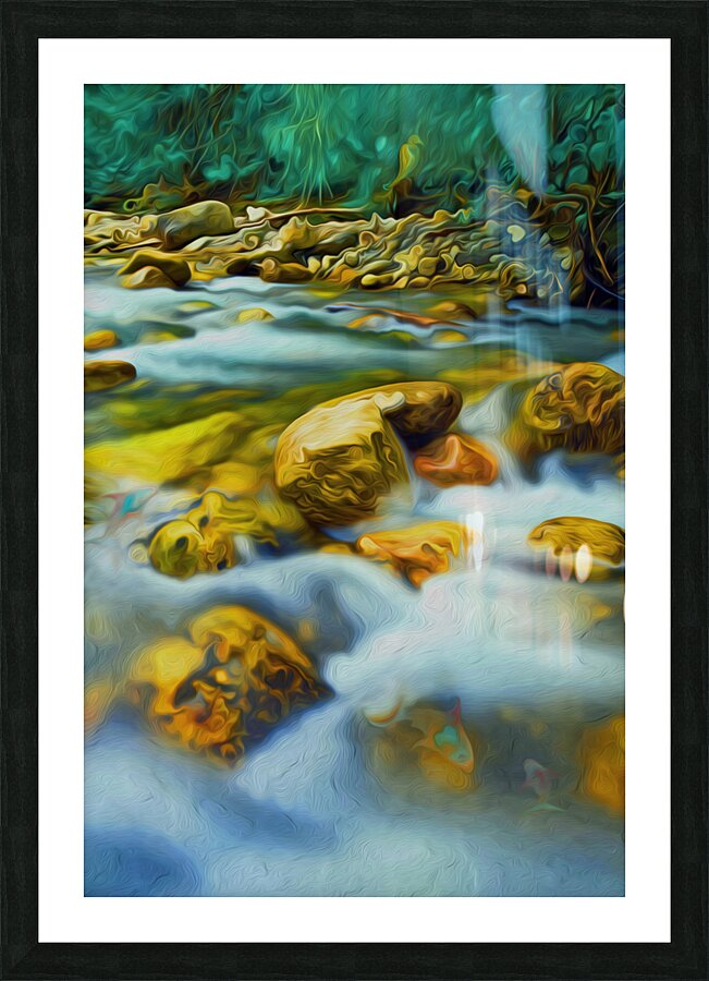 kootenai time iquid assets Picture Frame print