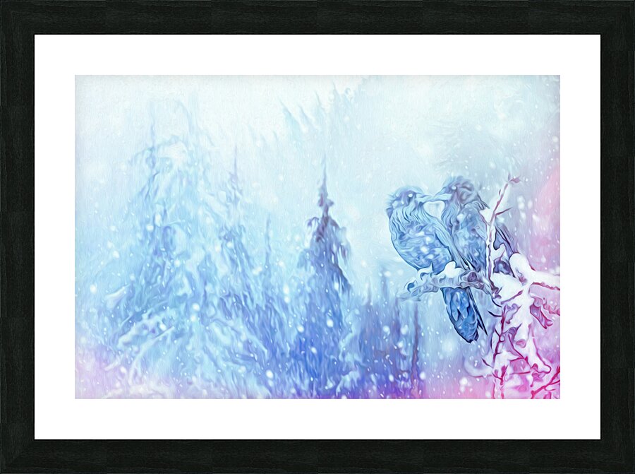 love birds Picture Frame print