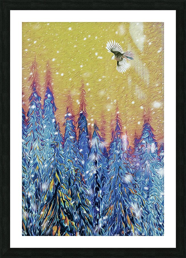 whiskey jacked sunrise Picture Frame print