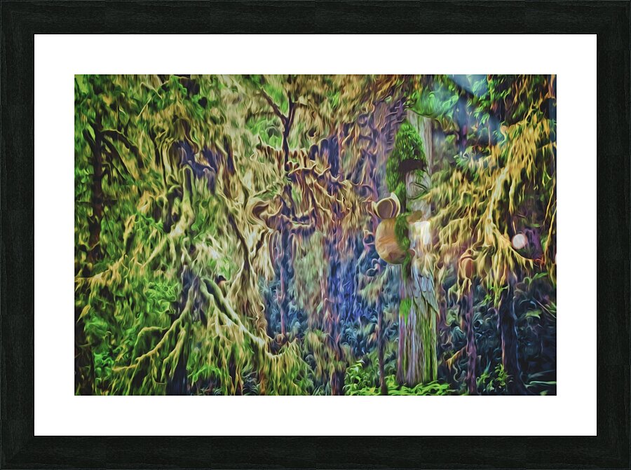 warm and fuzzy aBearitions Picture Frame print