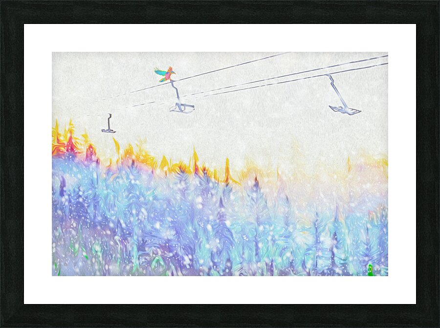 CHAIRWAY TO HEAVEN Picture Frame print