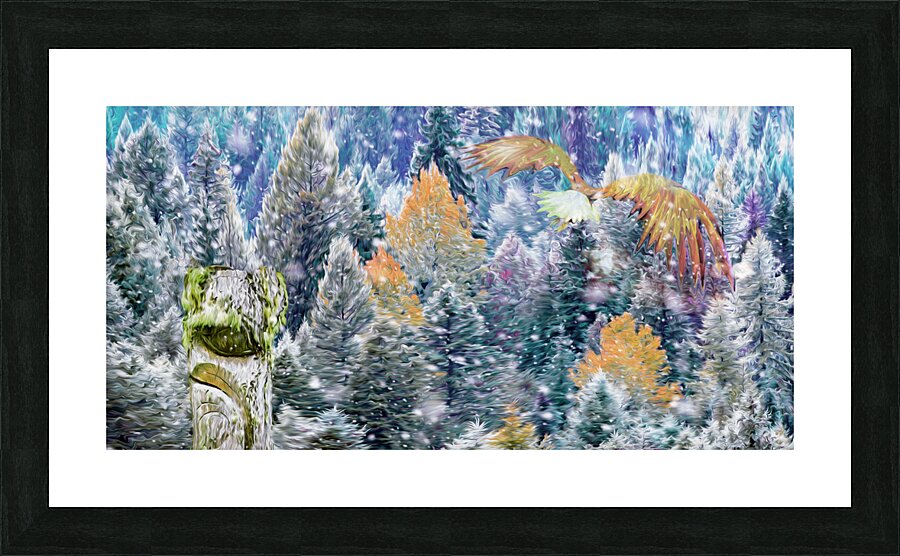 go time : panoramic orientation Picture Frame print