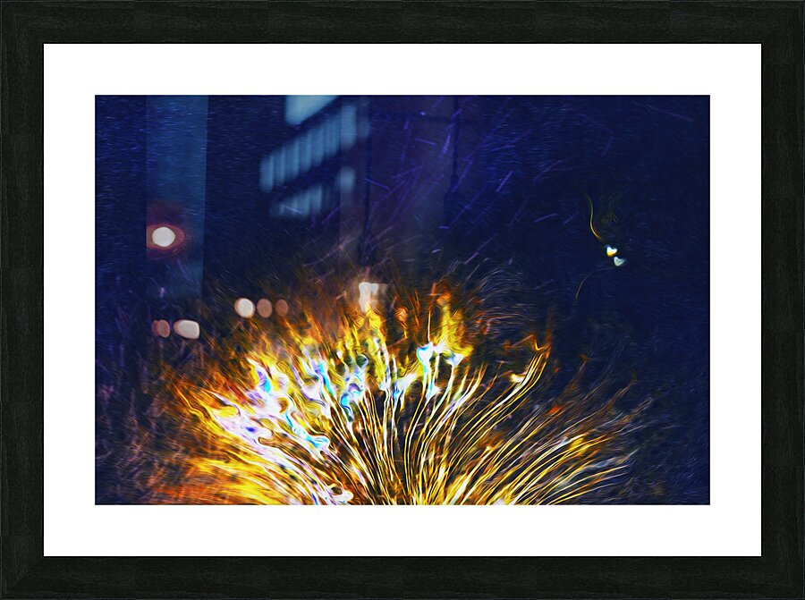 sparks and hearts rising Impression et Cadre photo