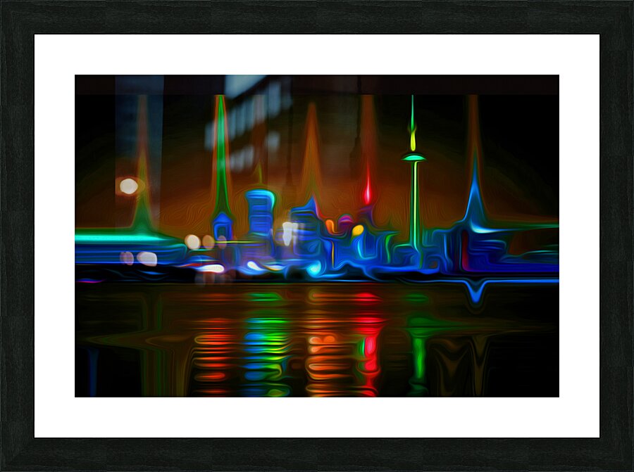 t dot candelabra Picture Frame print