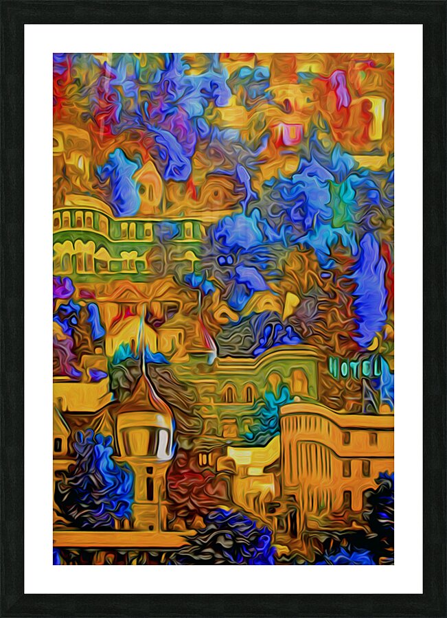 blue september Picture Frame print