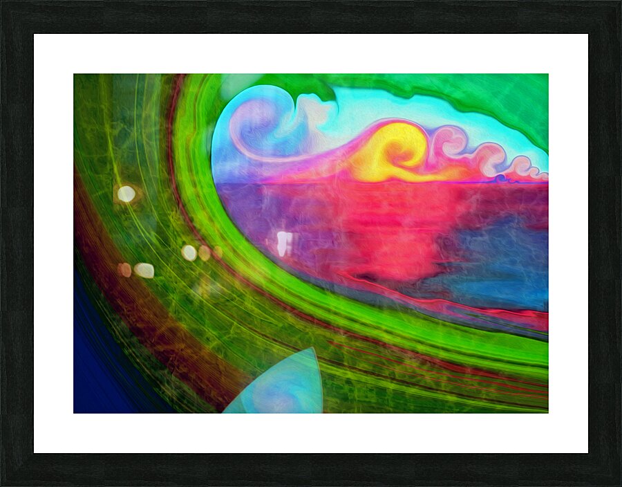 look to the horizon at first light Landscape Picture Frame print