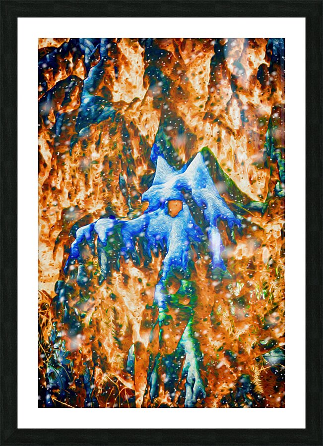 Ashes to Ashes Picture Frame print