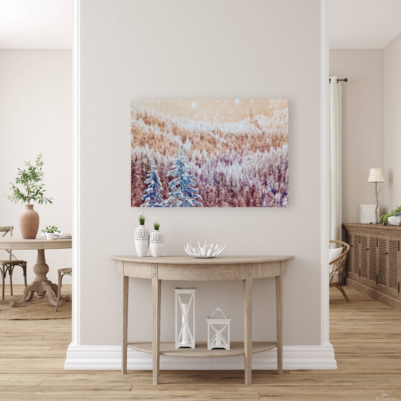 soaring over the hearts of the Kootenais Reproduction