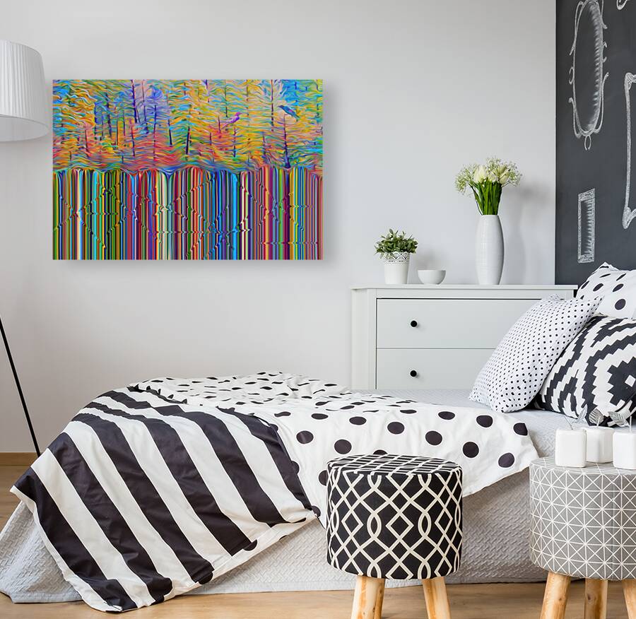 hearts and crows above and below Reproduction