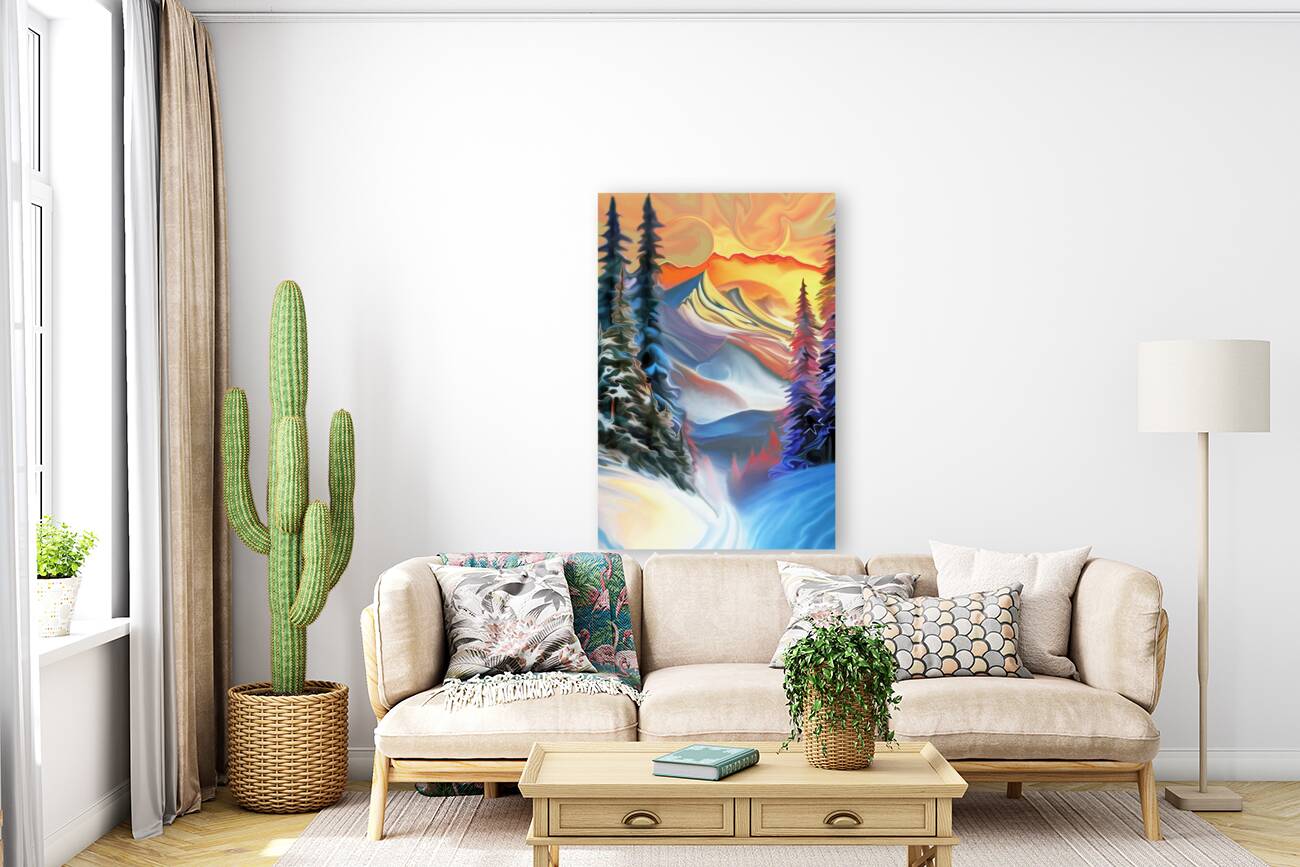 monashee mind tricks : landscape orientation  Reproduction