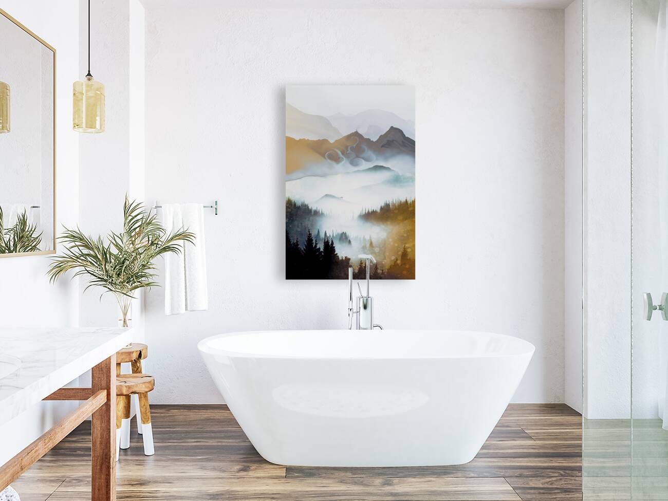 get up to get down landscape orientation Reproduction